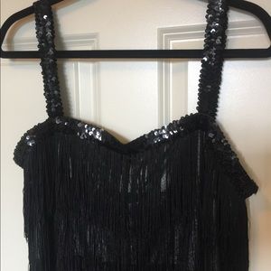 Flapper Costume with Accessories Plus Size 🖤